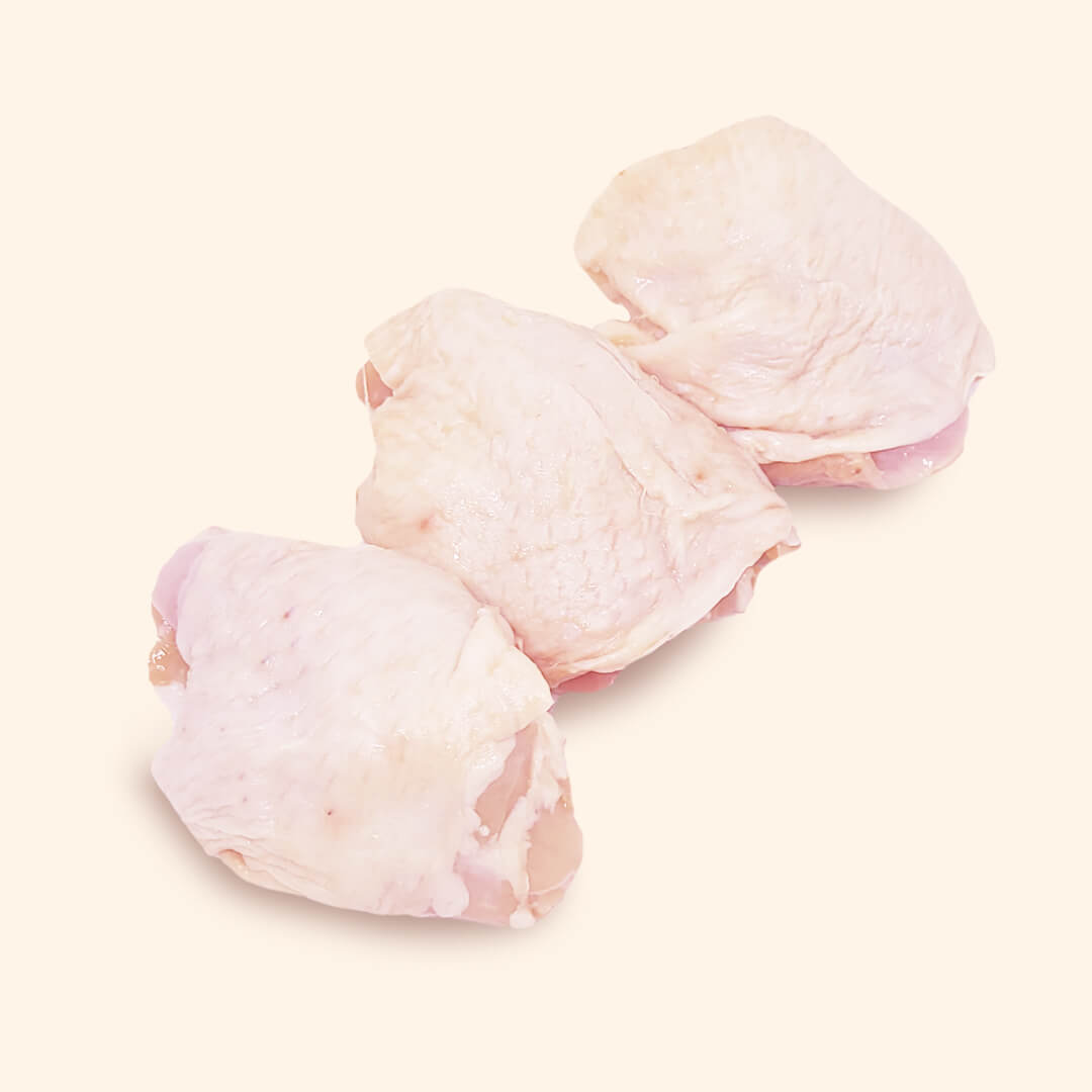 Boneless chicken thighs with skin