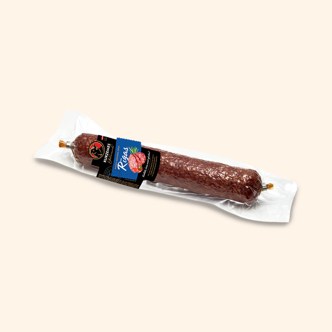 Cold smoked sausage “Rīgas”
