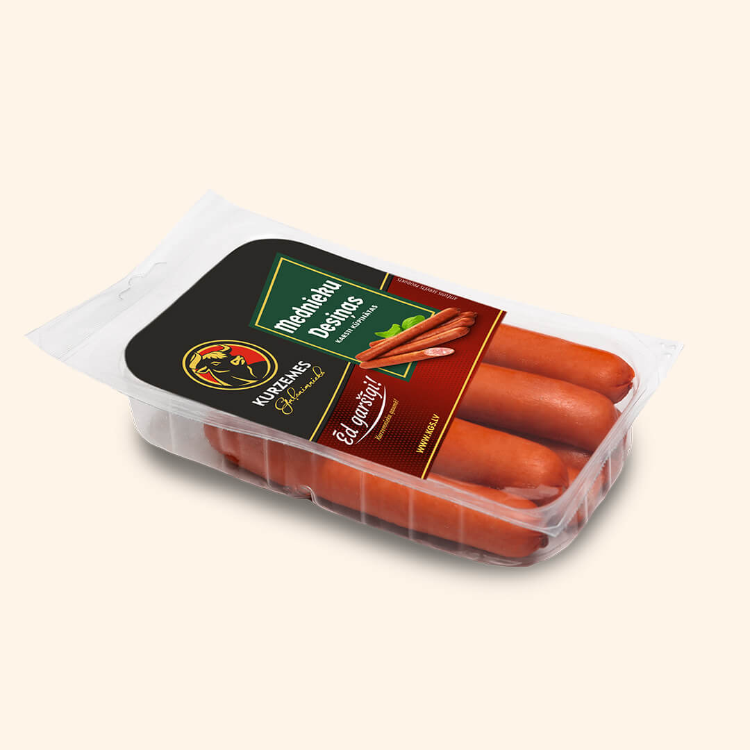 Hunter’s sausages “Eat tasty!”